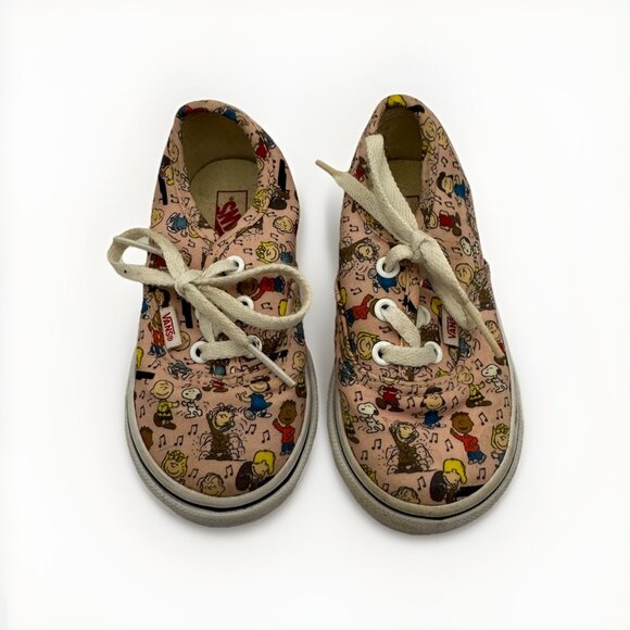 Vans x Peanuts 2017 Dance Party Classic Toddler Size 5.5 Skateboarding Shoes - Picture 2 of 5